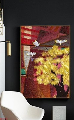 Tải file File bộ tranh treo hiện đại HD70780 (gốc) làm file quảng cáo