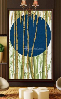 File gốc File bộ tranh treo hiện đại HD70819 (trang trí) cho phòng khách