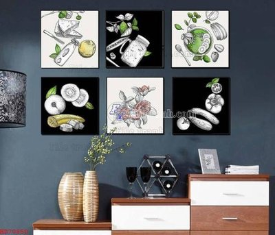 Tải file gốc File bộ tranh treo hiện đại HD70850 dùng cho in ấn