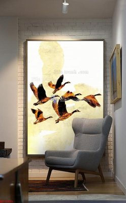 File gốc File bộ tranh treo hiện đại HD70890 (in mica) cắt laser