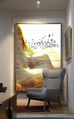 File in ấn File bộ tranh treo hiện đại HD70892 (bản gốc) chất lượng cao