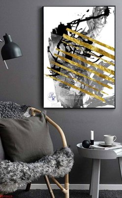 Tải file File bộ tranh treo hiện đại HD70915 (gốc) chủ đề phong thủy