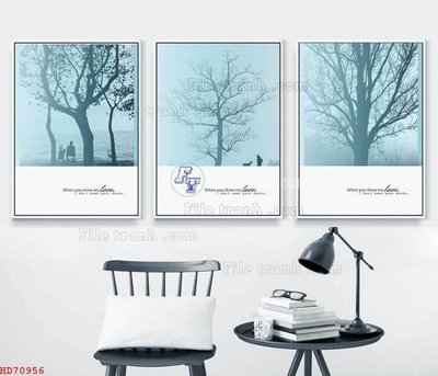 Tải file File bộ tranh treo hiện đại HD70956 (gốc) làm file quảng cáo