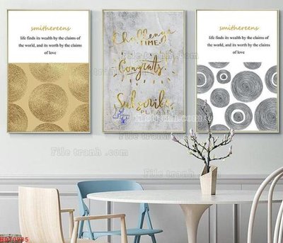 Tải file gốc File bộ tranh treo hiện đại HD70985 (in khổ lớn) không mờ