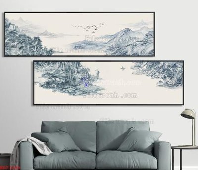 File PSD File bộ tranh treo hiện đại HD71098 (bản gốc) đã tách nền