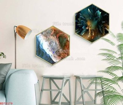 Tải về hình ảnh gốc File bộ tranh treo hiện đại HD71179 sắc nét