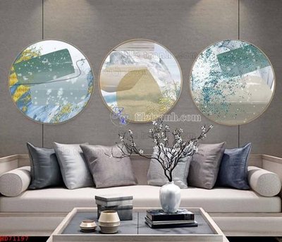 File gốc File bộ tranh treo hiện đại HD71197 (trang trí) phòng làm việc