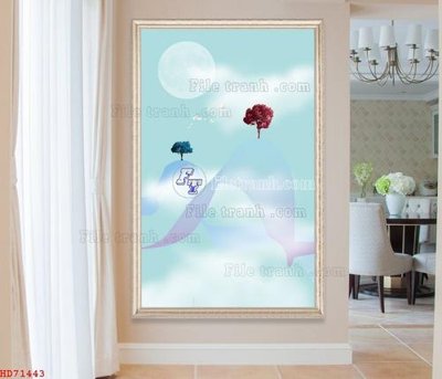 File gốc File bộ tranh treo hiện đại HD71443 (trang trí) cho phòng khách
