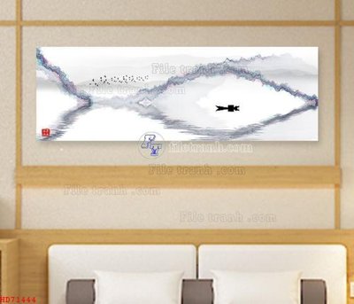 File gốc File bộ tranh treo hiện đại HD71444 (cho in ấn) độc quyền