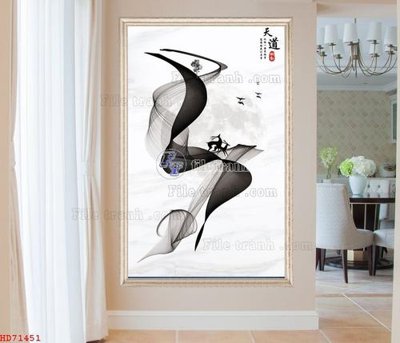 File in ấn File bộ tranh treo hiện đại HD71451 (bản gốc) chất lượng cao