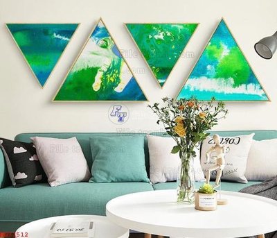 File in ấn File bộ tranh treo hiện đại HD71512 (bản gốc) sắc nét