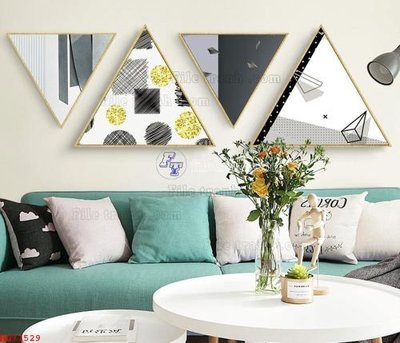 File gốc File bộ tranh treo hiện đại HD71529 (vector) cho in ấn