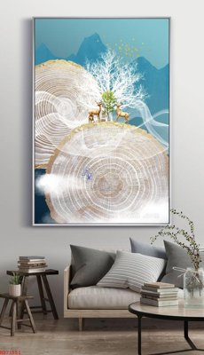 File tranh File bộ tranh treo hiện đại HD71551 (bản gốc) treo phòng ăn