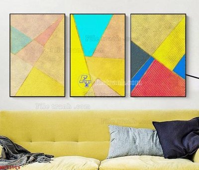 Tải file File bộ tranh treo hiện đại HD71559 (PSD) cho in tranh kính