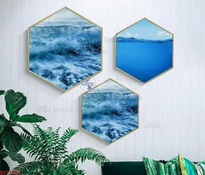 Tải file File bộ tranh treo hiện đại HD71662 (gốc) chủ đề tâm linh