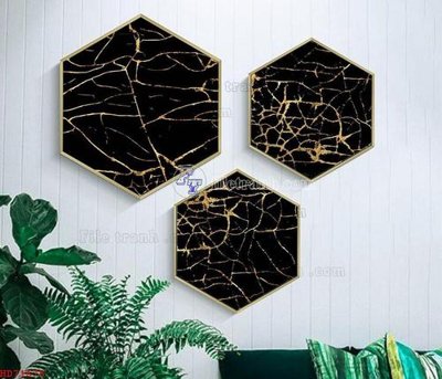 Tải xuống file tranh gốc File bộ tranh treo hiện đại HD71675 (PSD/TIFF)