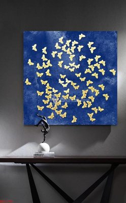 File tranh File bộ tranh treo hiện đại HD71705 (bản gốc) in canvas