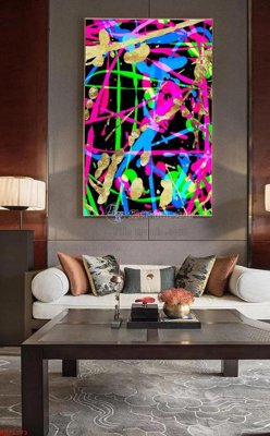 File in mica File bộ tranh treo hiện đại HD71773 (bản gốc) siêu trong