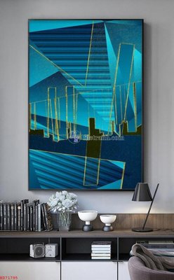 File tranh File bộ tranh treo hiện đại HD71795 (bản gốc) treo phòng ăn