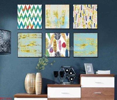 File gốc File bộ tranh treo hiện đại HD71869 (PNG) chất lượng cao