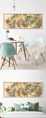 Ảnh gốc File bộ tranh treo hiện đại HD71915 (siêu chi tiết) để in ấn