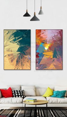 File in ấn File bộ tranh treo hiện đại HD71941 (bản gốc) chất lượng cao