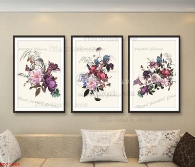 Tải về hình ảnh gốc File bộ tranh treo hiện đại HD71989 sắc nét