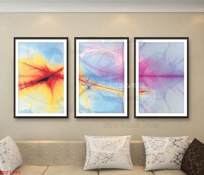 Download file File bộ tranh treo hiện đại HD71990 (gốc) in mica ốp bếp