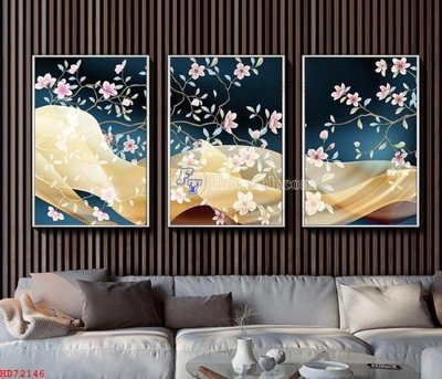 File tranh File bộ tranh treo hiện đại HD72146 (ảnh gốc) in trần xuyên sáng