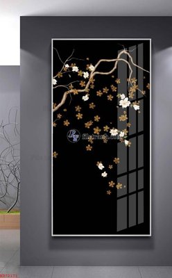 File gốc in tráng gương File bộ tranh treo hiện đại HD72171 chi tiết