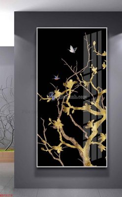 Download file gốc File bộ tranh treo hiện đại HD72179 (in mica) trang trí