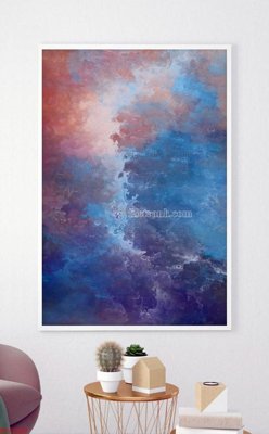 File in trần File bộ tranh treo hiện đại HD72292 (file gốc) hoa văn 3D