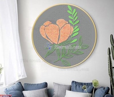 File gốc File bộ tranh treo hiện đại HD72300 (in 3D) nghệ thuật