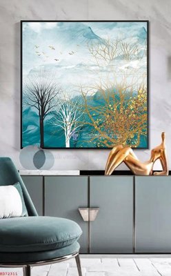 File ảnh File bộ tranh treo hiện đại HD72311 (gốc) in Hiflex