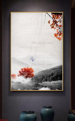 Download file gốc File bộ tranh treo hiện đại HD72334 (in mica) trong suốt