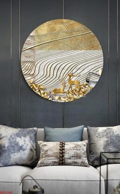 File in trần File bộ tranh treo hiện đại HD72369 (bản gốc) hoa văn