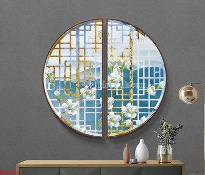 File tranh trang trí File bộ tranh treo hiện đại HD72408 (file gốc)