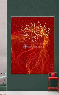 Tải file File bộ tranh treo hiện đại HD72503 (gốc) làm file tranh quảng cáo