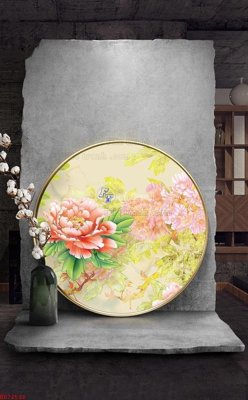 Hình ảnh file gốc in lụa File bộ tranh treo hiện đại HD72532