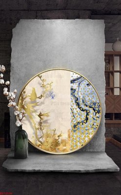 Ảnh gốc File bộ tranh treo hiện đại HD72536 (độ nét cao) in tráng gương