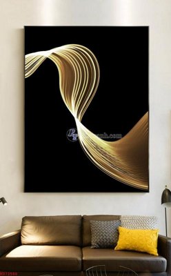 File tranh File bộ tranh treo hiện đại HD72586 (bản gốc) in lụa 3D