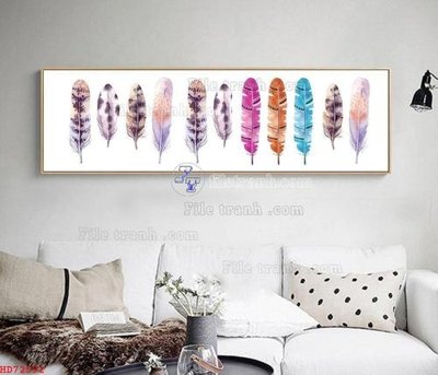 Hình ảnh file gốc File bộ tranh treo hiện đại HD72592 cho in UV