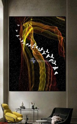 File gốc File bộ tranh treo hiện đại HD72642 (phong cách) châu Âu