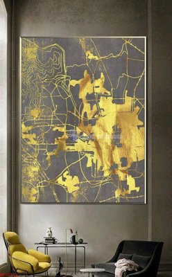 File tranh File bộ tranh treo hiện đại HD72714 (file gốc) chủ đề phong thủy