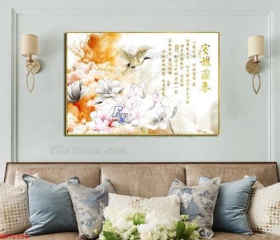 Download file tranh File bộ tranh treo hiện đại HD72828 (file gốc PSD)