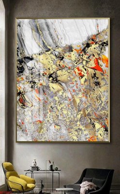 Hình ảnh gốc File bộ tranh treo hiện đại HD72837 (để in khổ lớn)