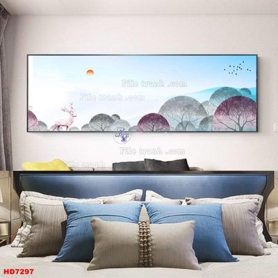 File gốc File tranh bộ hiện đại HD7297 cho in ấn và thiết kế