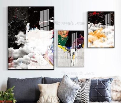 File tranh File bộ tranh treo hiện đại HD72998 (ảnh gốc) sắc nét hoàn hảo