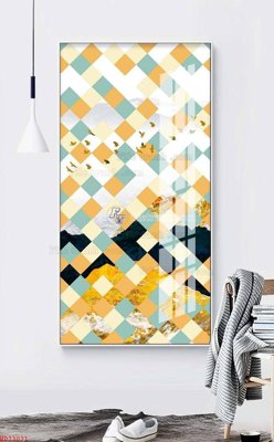 File ảnh File bộ tranh treo hiện đại HD73031 (gốc) trang trí khách sạn