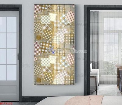 File in trần File bộ tranh treo hiện đại HD73122 (bản gốc) 5D